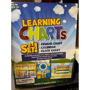 New Sealed Magnetic Kids Preschool Calendar